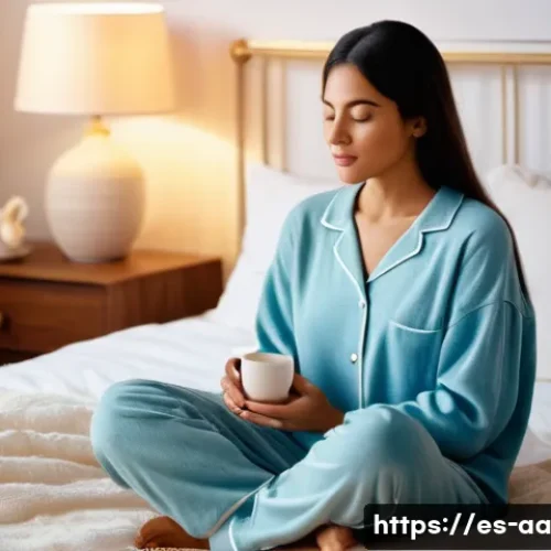 Home 15 수면 보조를 위한 영양제의 장단점 - **Prompt:** "A serene, adult woman with a peaceful expression, dressed in comfortable, soft cotton p...