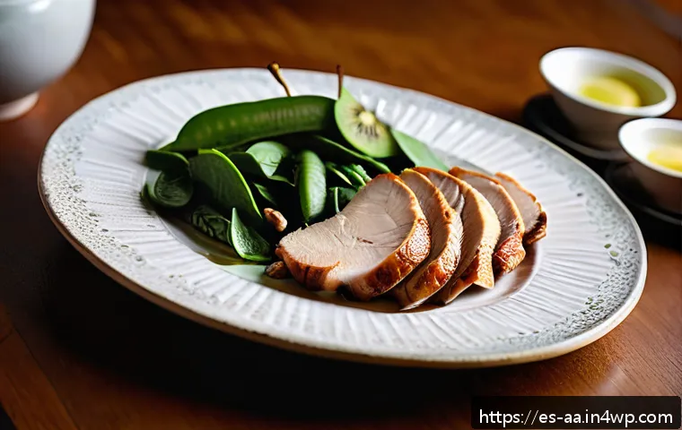 수면 질 향상을 위한 맞춤형 식단 - A cozy, softly lit kitchen scene in a modern Spanish home during evening time, featuring a wooden ta...